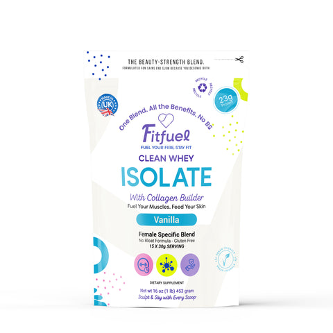 Fitfuel Isolate Clean Whey Protein - Vanilla