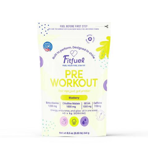 Fitfuel Pre-Workout - Blueberry
