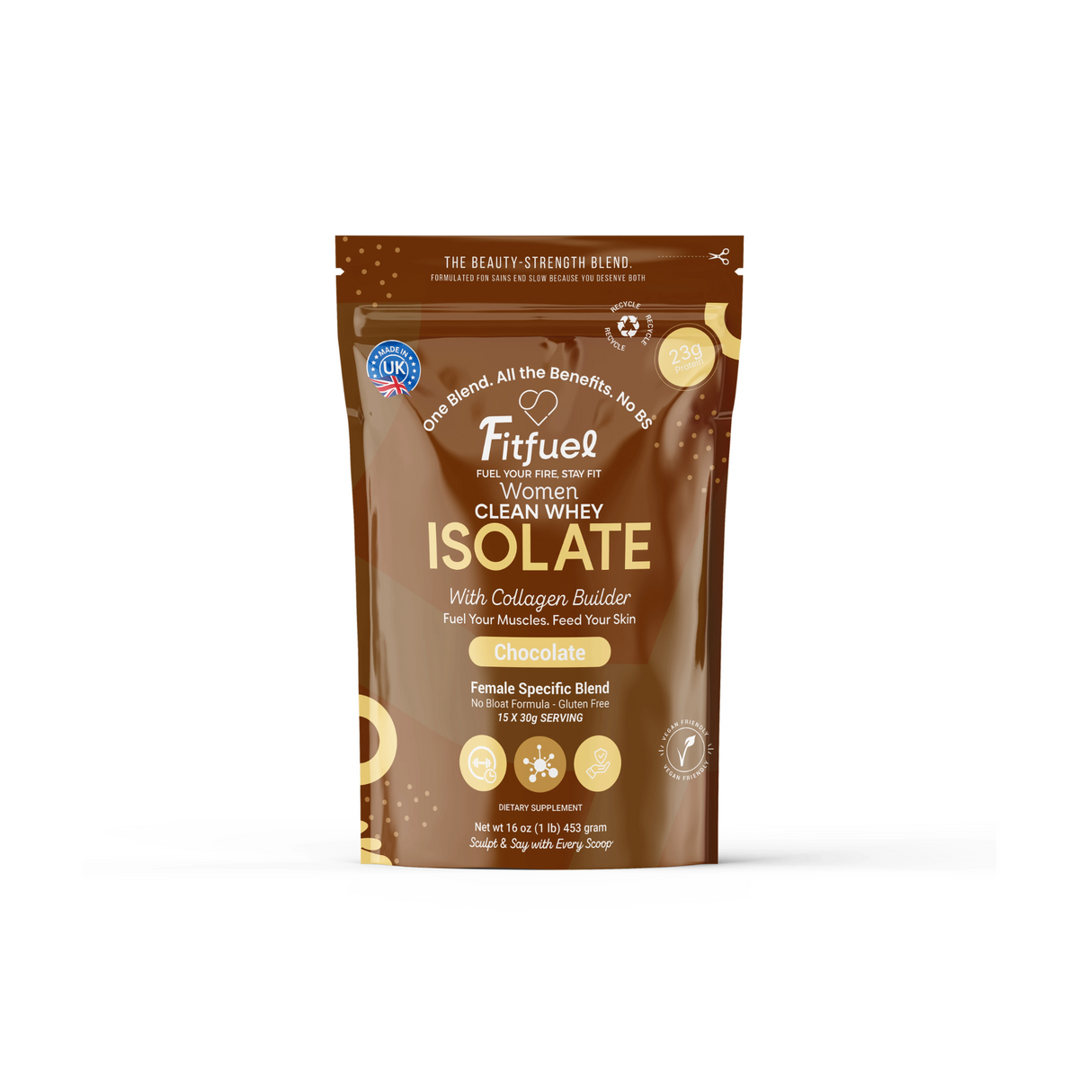 Fitfuel Isolate Clean Whey Protein – Chocolate
